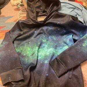 Galaxy Print Hoodie